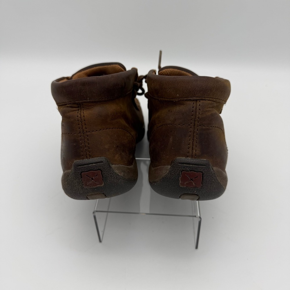 Twisted X Womens Driving Moc Steel Toe Work Boots Brown Leather WDMST01 Size 5.5 - Picture 5 of 8